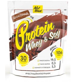 Whey & Soy Protein 1 kg NOTBAD